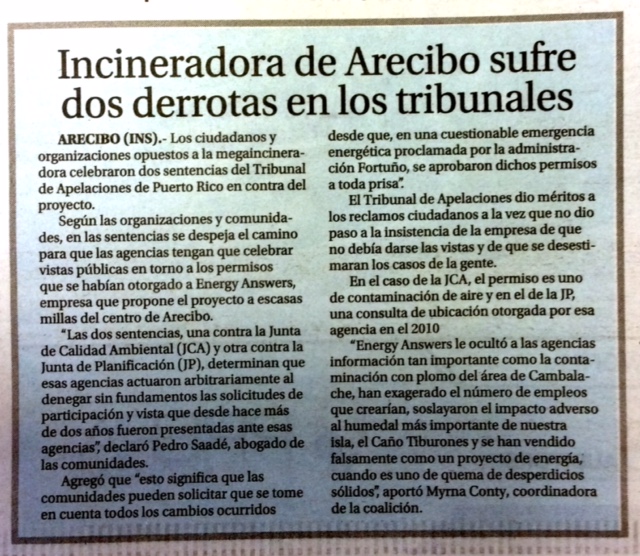 El Vocero- Incineradora de Arecibo sufre dos derrotas en los TribunalesFeb 3, 2016, 8.43 AM (2).jpg